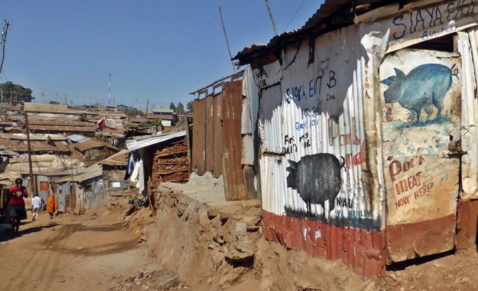 Kibera slummis