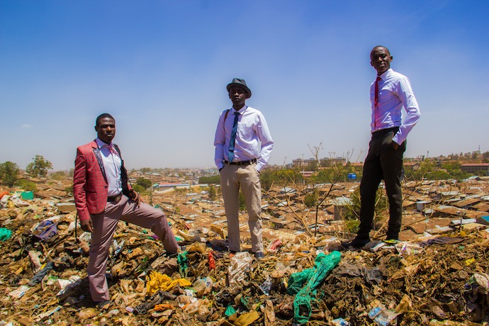 Mehed Kibera slumminõlval